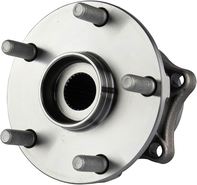 TRQ Rear Driver and Passenger Side Wheel Bearing and Hub Assembly Set 2 Piece Compatible with 15-21 Subaru Legacy 15-21 Outback 15-19 WRX 15-16 WRX STI 2019 WRX STI 19-21 Ascent 2019 Forester