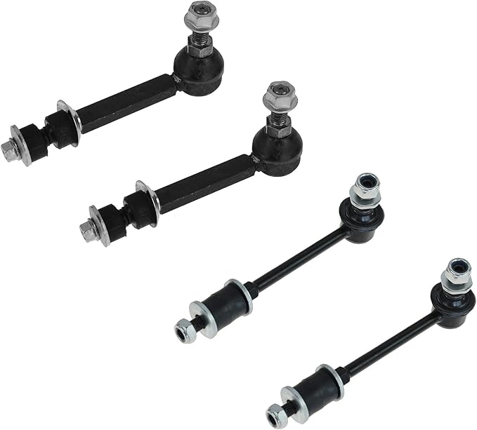 TRQ Front and Rear Sway Bar Link Set 4 Piece Compatible with 1996-2002 Toyota 4Runner