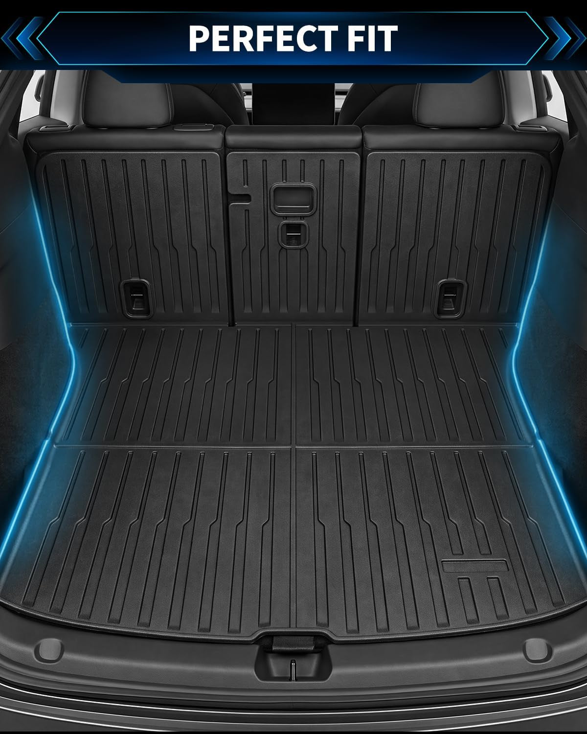 Tesla Model Y Trunk Mat for Juniper 2025-2026 All Weather Floor Mats Liner
