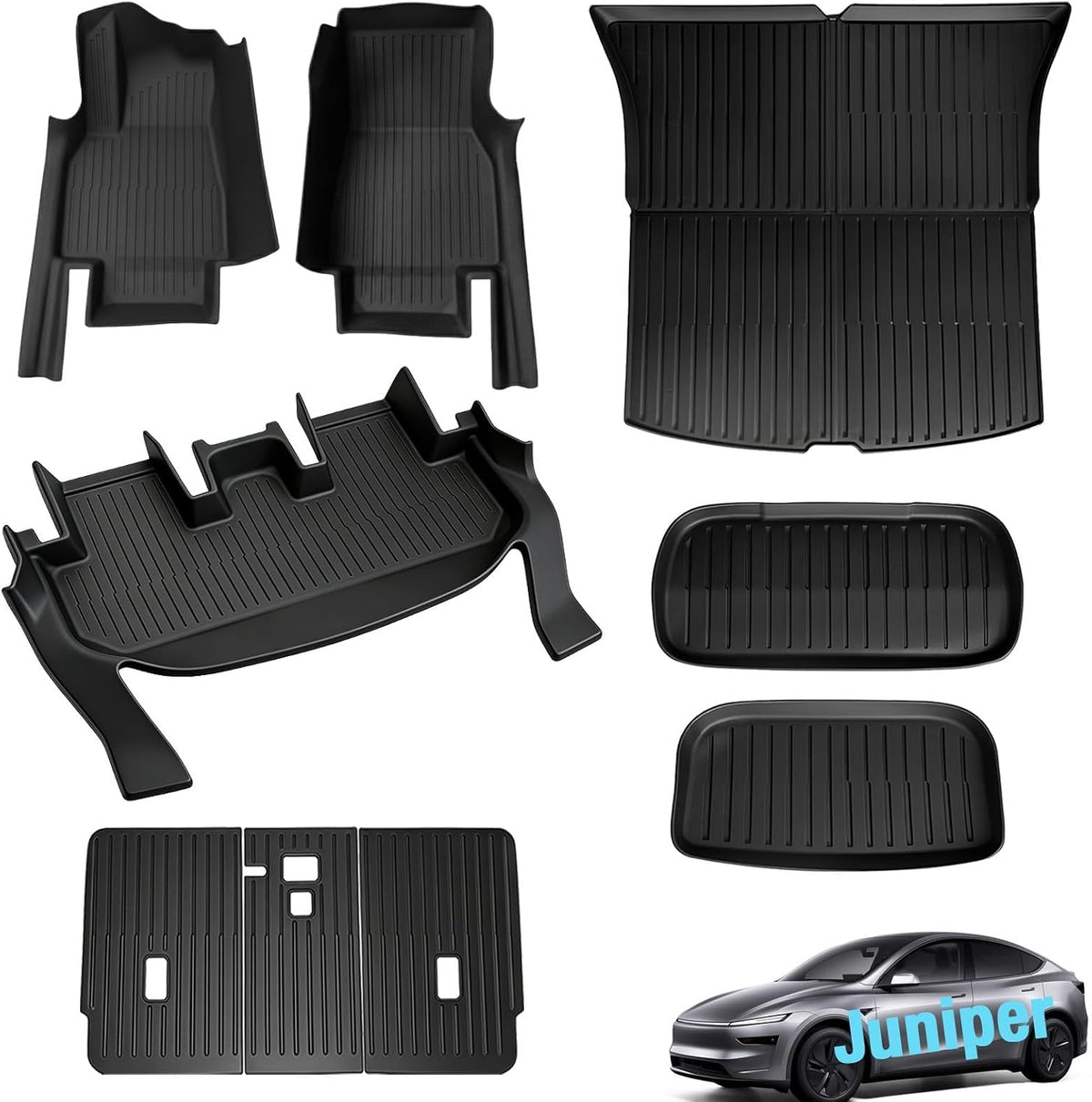 Tesla Model Y Juniper Floor Mats 2026 2025 & 2027 Accessories