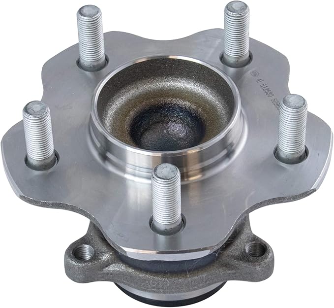 TRQ Rear Driver and Passenger Side Wheel Bearing and Hub Assembly Set 2 Piece Compatible with 2013-2019 Nissan Sentra
