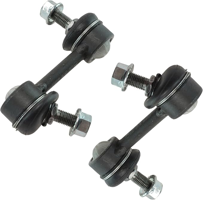 TRQ Rear Sway Bar Stabilizer Link Set Compatible with 2006-2011 Hyundai Azera 2006-2010 Sonata 2007-2009 Kia Amanti