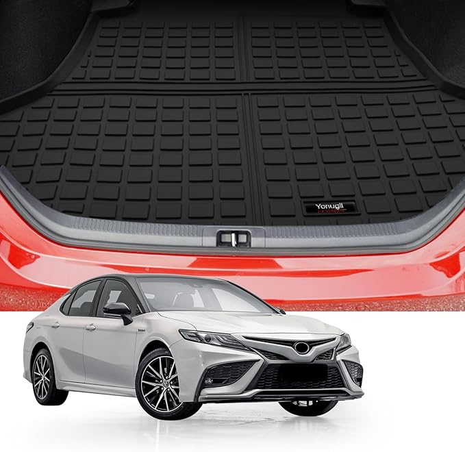 Custom for 2018-2023 Toyota Camry & 2019-2022 Avalon Cargo Mats Trunk Liner All Weather TPE Protection Mat Accessories (for 2018-2023 Toyota Camry & 2019-2022 Avalon)