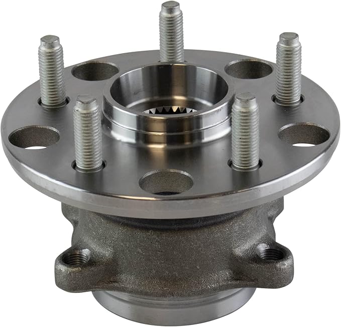 TRQ Rear Left and Right Wheel Bearing and Hub Assembly Set 2 Piece Compatible with 13-20 Lexus GS350 16-20 IS300 16-20 IS350 16-17 GS200t 18-19 GS300 16-17 IS200t 14-15 IS250 F Sport 15-22 RC350