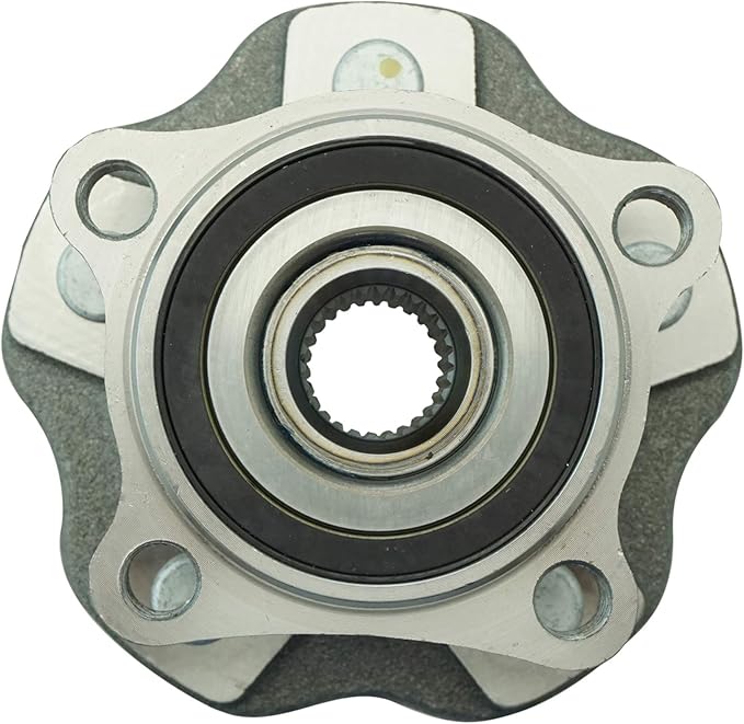 TRQ Rear Wheel Bearing and Hub Assembly Set 2 Piece Compatible with 10-15 Lexus RX350 16-22 21-23 Toyota Highlander 21-22 Sienna AWD Models