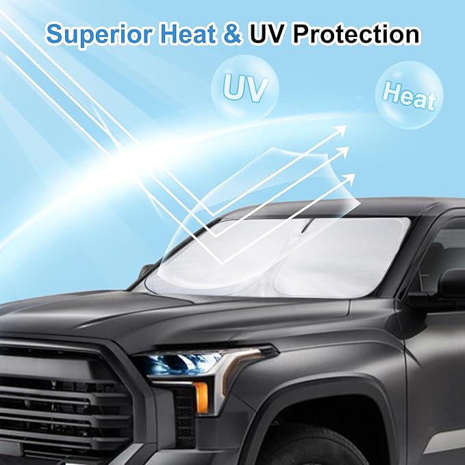 Windshield Sun Shade Custom 2021-2024 2025 2026 Kia K5 / 2020-2024 2025 2026 Hyundai Sonata Accessories Front Sunshade Shield Blocker Sun Visor Heat Protection