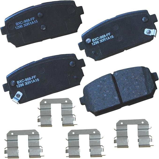 Bendix Premium SBC1296 Ceramic Rear Brake Pads for Kia Rondo 2012-2007