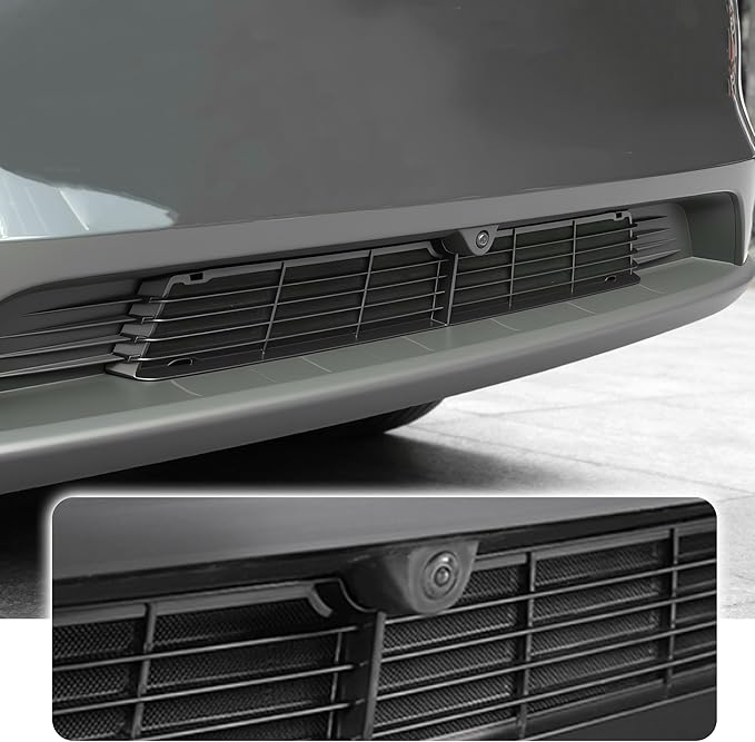 Air filters Grille Mesh Inserts for New 2025 2026 Tesla Model Y Front Air Inlet Vent Grille Cover Replacement for New Model Y Juniper Accessories (Not fit 2026 Standard & Performance)