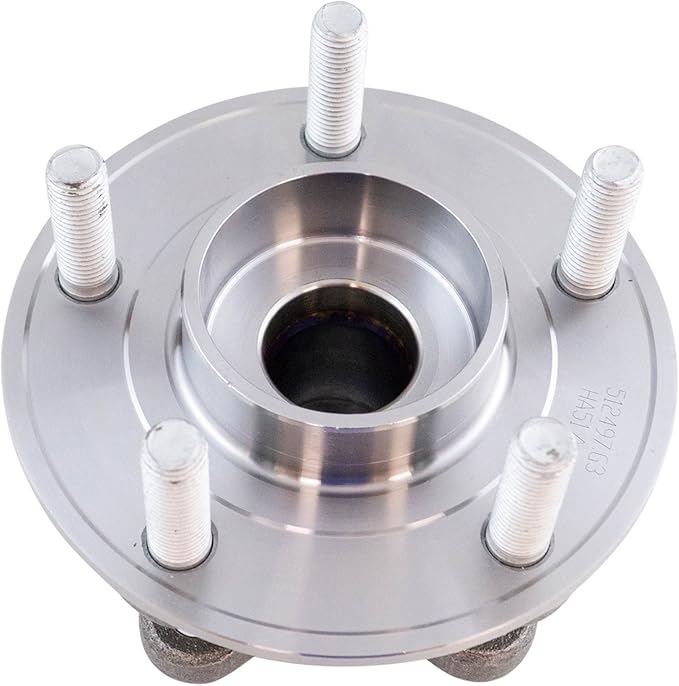 TRQ Rear Left and Right Wheel Bearing and Hub Assembly Set 2 Piece Compatible with 14-20 Ford Fusion FWD 14-16 Lincoln MKZ FWD 19-20 Ford Police Responder Hybrid 19-20 SSV Plug-in Hybrid