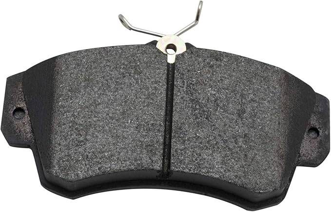 TRQ Front Brake Pads Ceramic Hardware Wear Sensor Compatible with 2001-2010 Chrysler PT Cruiser 2003-2005 Dodge Neon