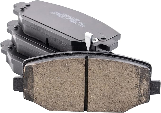 TRQ Rear Brake Pads Ceramic Compatible with 2021-2022 Jeep Grand Cherokee L