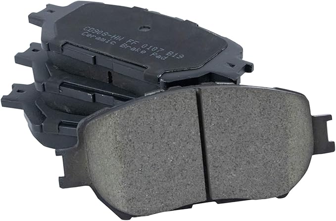 TRQ Front Brake Pads Ceramic Compatible with 2006 Lexus GS300 2009-2015 IS250 2002-2006 Toyota Camry