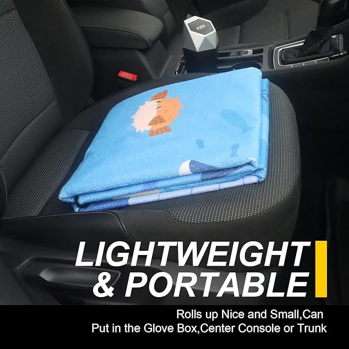 Back Seat Cover for Car Trucks Van SUV,Waterproof Rear Bench Towel Seat Covers for Dogs and Kids,Automotive Backseat Protector (Seaworld)