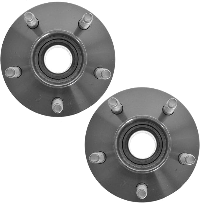 TRQ Front Left and Right Wheel Bearing and Hub Assembly Set 2 Piece Compatible with 98-02 Ford Crown Victoria 98-02 Lincoln Town Car 98-02 Mercury Grand Marquis 1997 Ford Crown Victoria from 4-01-97
