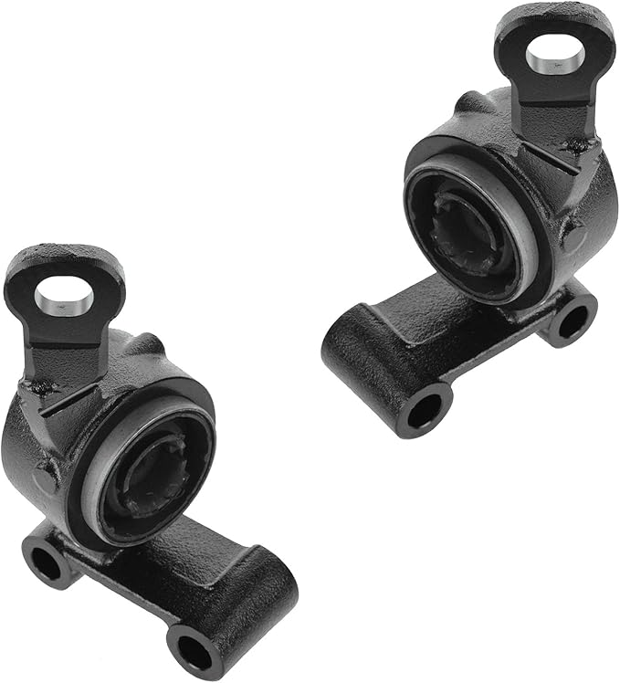 TRQ Front Lower Control Arm Set Control Arm Mounting Bracket Compatible with 2002-2008 Mini Cooper
