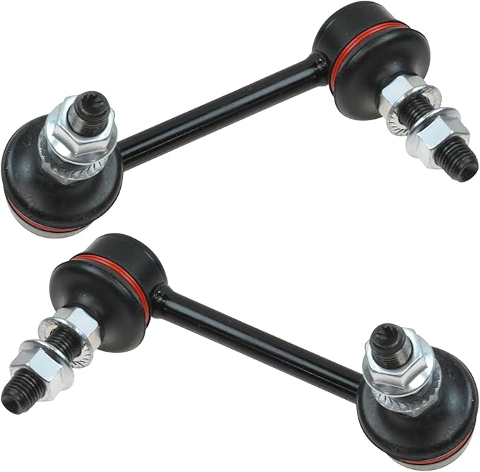 TRQ Rear Sway Bar Stabilizer Link Set Compatible with 2007-2013 Nissan Altima 2009-2014 Maxima Murano