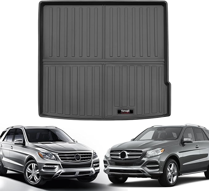 Custom for 2016-2019 Mercedes-Benz GLE /2012-1015 Benz ML Cargo Mats Trunk Liner All Weather TPE Protection Mat Accessories (for 2016-2019 Benz GLE/ 2012-2015 Benz ML)