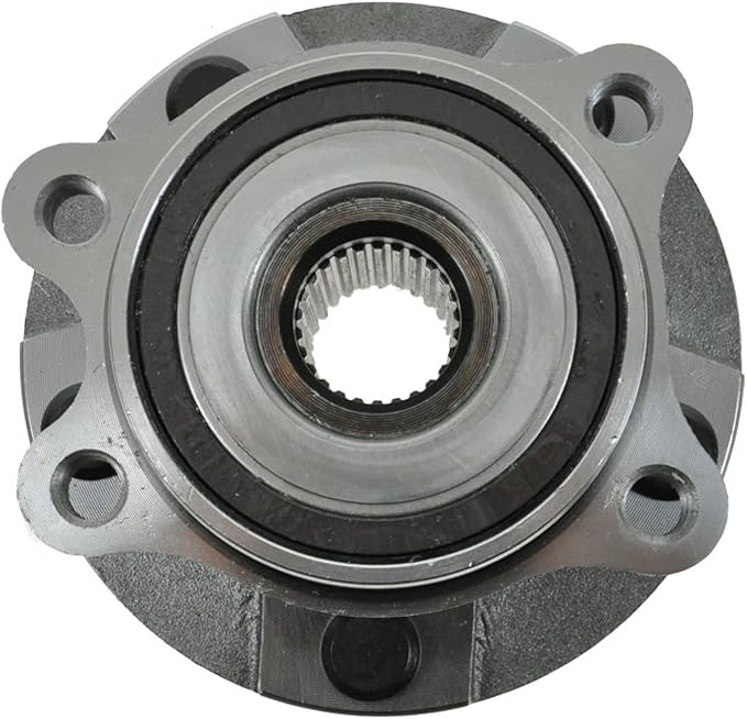 TRQ Front Left and Right Wheel Bearing and Hub Assembly Set 2 Piece Compatible with 06-08 Toyota RAV4 L4 2.4L 09-12 RAV4 L4 2.5L 17-18 Corolla iM 11-16 Scion tC Automatic 08-15 xB 10-12 Lexus HS250h