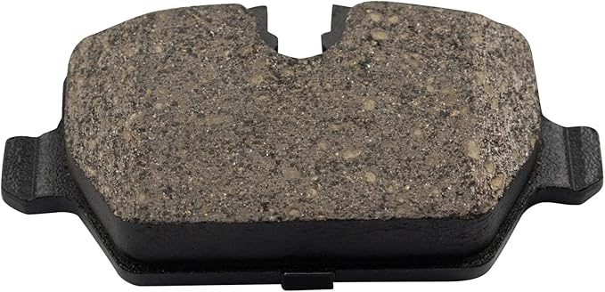 TRQ Rear Brake Pads Ceramic Hardware Compatible with 2011-2016 Mini Cooper Countryman 2013-2016 Cooper Paceman