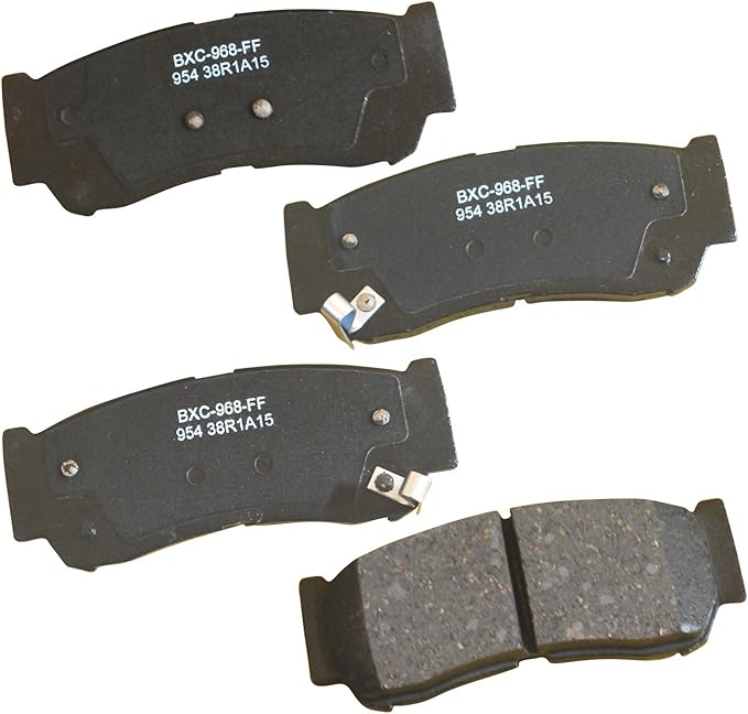 Bendix Premium SBC954 Ceramic Rear Brake Pads for Hyundai Entourage 2007, Kia Sedona 2006, Sorento 2009-2003