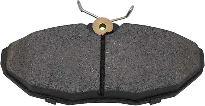 TRQ Rear Ceramic Brake Pad Set Includes Contact Point Grease and Hardware Compatible with 00-06 Lincoln LS 00-06 Jaguar S-Type 04-05 XJ8 04 Vanden Plas 02-05 Ford Thunderbird