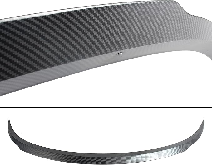 STSEV01 Rear Spoiler Fit for Tesla New Model Y Juniper 2026, Model YL-Style Performance Type ABS Wing Sporty Appearance, Trunk DeckLid Lip Exterior Accessories, Tape Installation(Carbon Fiber Style)