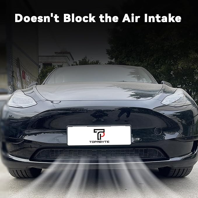 Front Grill Mesh Insert for Tesla Model 3 Highland 2025 2024 Car Lower Bumper Segmented Net, Front Air Inlet Vent Grille Grid Cover Protection Replacement Accessories