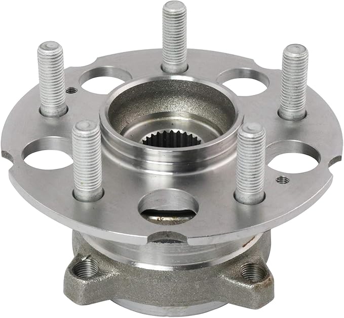 TRQ Rear Left and Right Wheel Bearing and Hub Assembly Set 2 Piece Compatible with 2010-2011 Honda Accord Crosstour All Wheel Drive 2012-2015 Crosstour All Wheel Drive