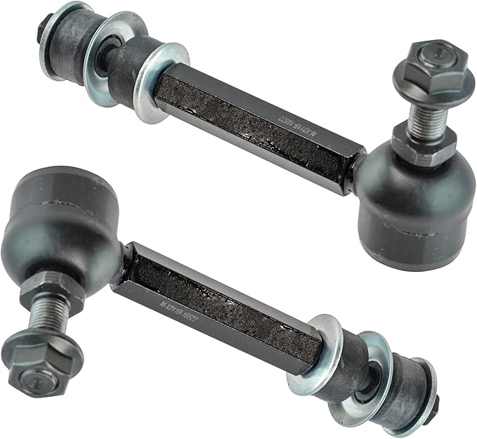 TRQ Rear Driver and Passenger Side Sway Bar Link Set 2 Piece Compatible with 1996-2002 Toyota 4Runner