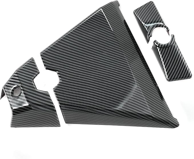 Barong for Tesla Cybertruck Accessoriess Interior Stickers Car Front Roof Camera Cover Trim Frame Decal Carbon Fiber Pattern