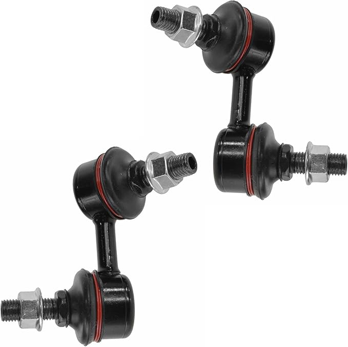TRQ Front Driver and Passenger Side Sway Bar Link Set 2 Piece Compatible with 2001-2005 Honda Civic 2002-2006 CR-V 2003-2011 Element 2002-2006 Acura RSX