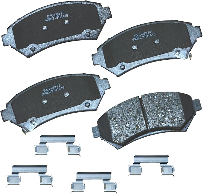 Bendix Premium SBC699K2 Ceramic Front Brake Pads for Buick LeSabre 2005-2004