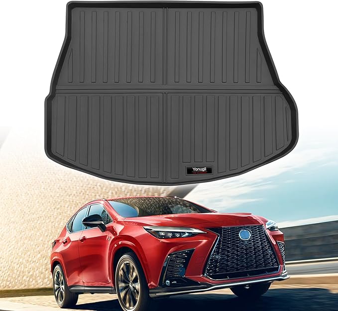Custom for 2022-2026 Lexus NX & NX Hybrid NX250 NX350 NX350h NX450h+ Cargo Mats Trunk Liner All Weather TPE Protection Mat Accessories (for 2022-2026 Lexus NX)
