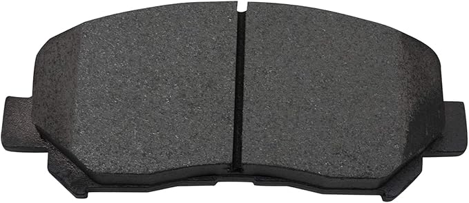 TRQ Front Ceramic Brake Pad Set Compatible with 2015-2017 Chrysler 200 2013-2016 Dodge Dart 2014-2022 Jeep Cherokee with Single Piston Front Calipers