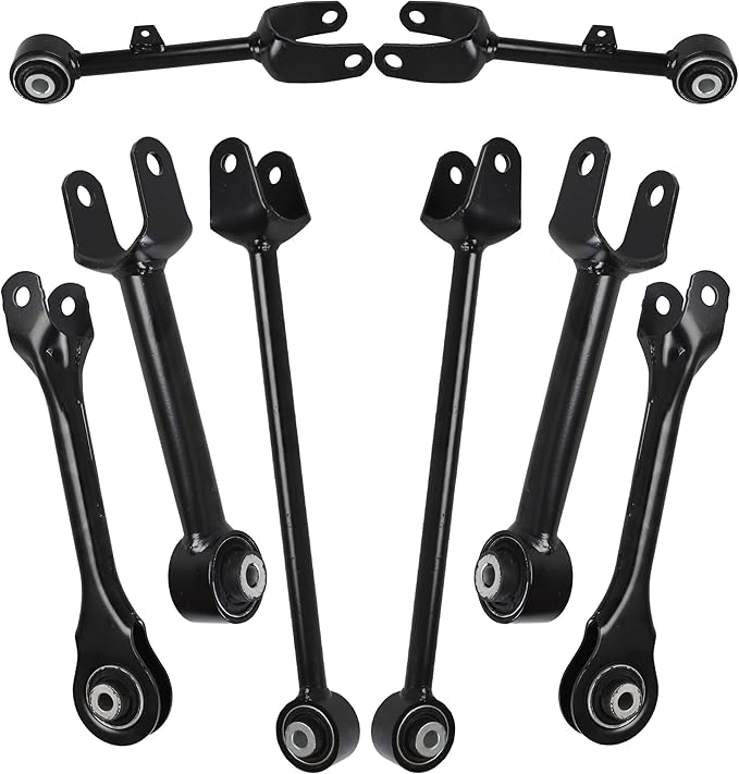 Rear Upper Lower Control Arm Compatible With 2017-2023 Tesla Model 3 2020-2023 Tesla Model Y 1044423-00-G 1044427-00-C 1044431-00-G 1044444-00-A Toe Link Fore Link Kit