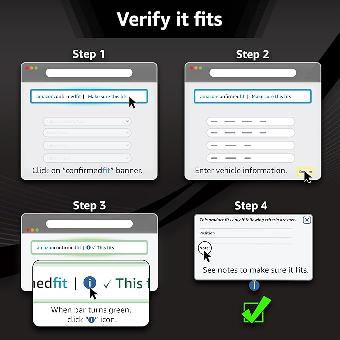 Bendix Premium SBC1293 Ceramic Front Brake Pads for Lexus ES300h 2018-2013, ES350 2018-2007, Toyota Avalon 2018-2008, Camry 2017-2007