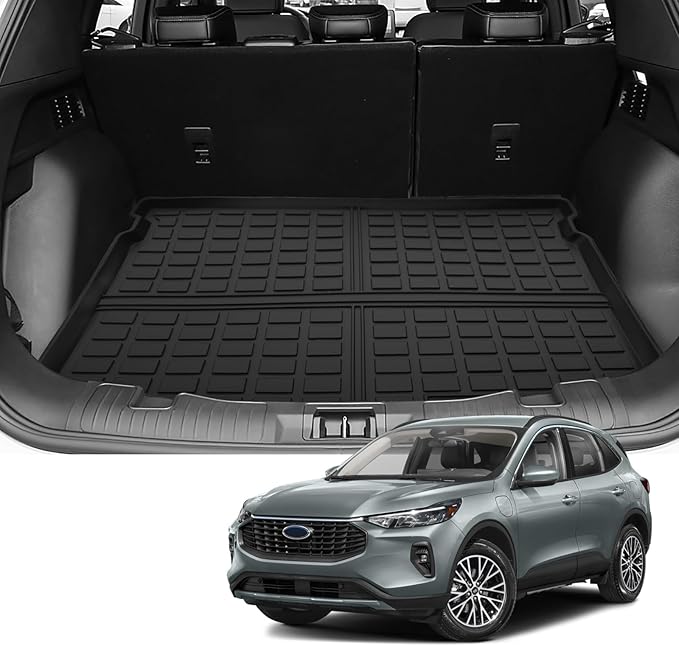 Custom for 2020-2025 2026 Ford Escape Cargo Mats Trunk Liner All Weather TPE Protection Mat Accessories (for 2020-2026 Ford Escape)
