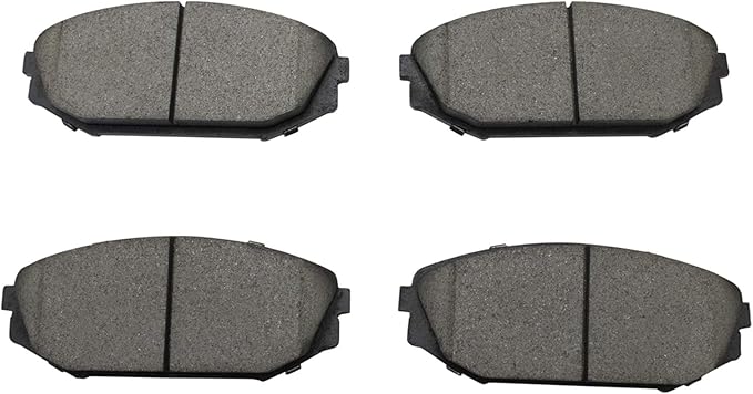 TRQ Front Brake Pads Ceramic Compatible with 2001-2002 Acura MDX 1999-2004 Honda Odyssey