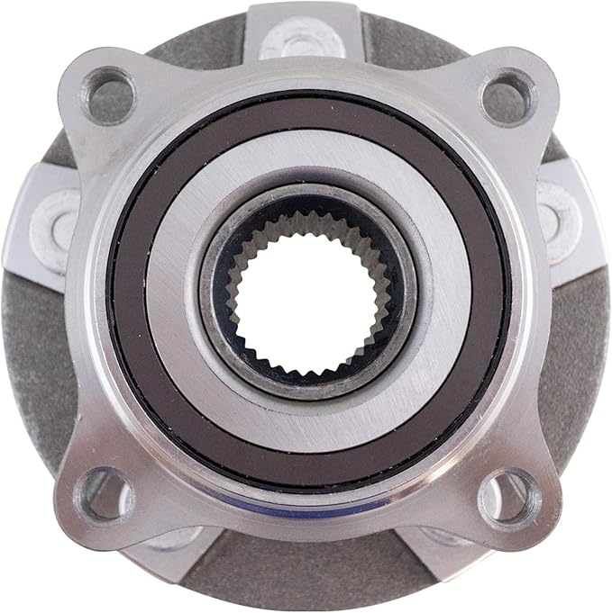 TRQ 2 Piece Rear Wheel Bearing & Hub Assembly Set Compatible with 2017-2018 Ford GT 2015-2023 Mustang