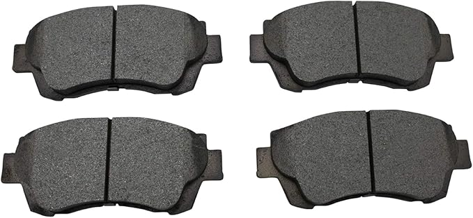 TRQ Front Brake Pads Ceramic Compatible with 1996-1998 Lexus SC300 1995-1997 Toyota Avalon 1996-2001 Camry 1998-1999 Celica 1998-2003 Sienna
