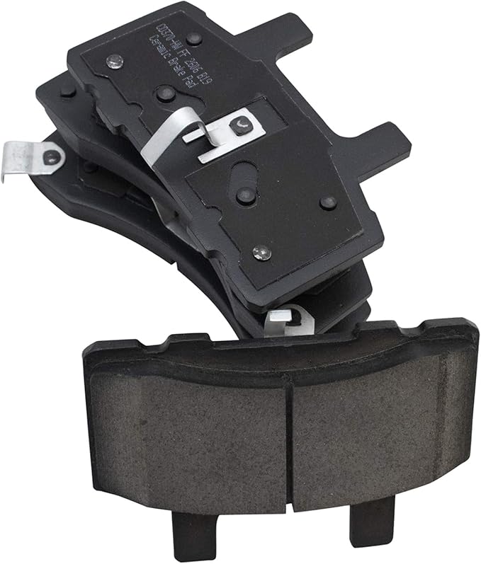 TRQ Front Ceramic Brake Pad Kit for Chevy Dodge GMC 2500 3500 Pickup Truck
