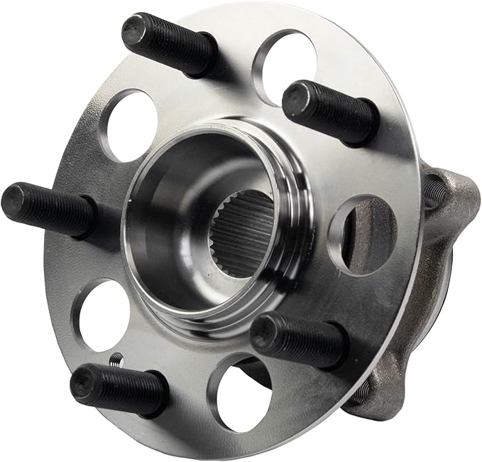 TRQ Rear Left and Right Wheel Bearing and Hub Assembly Set 2 Piece Compatible with 2017-2020 Honda Ridgeline All Wheel Drive 2021 Ridgeline 2022 Ridgeline All Wheel Drive 2023 Ridgeline