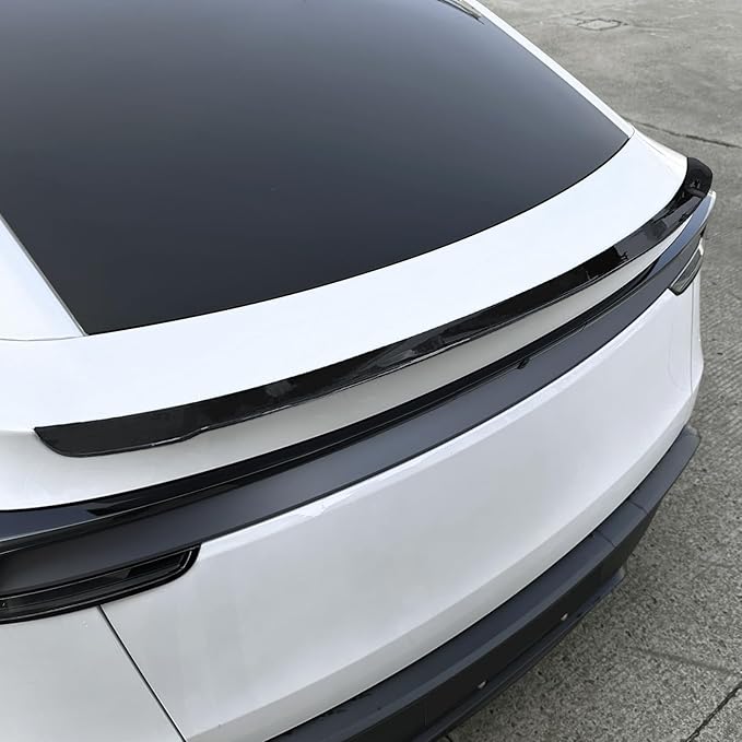 Spoiler Fit for Tesla Model Y Juniper 2025 2026, Rear Spoiler Wing ABS OEM Rear Trunk Lip Sporty Appearance Model Y Accessories, Glossy Black