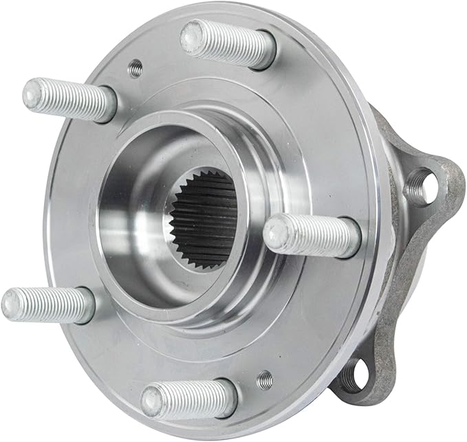 TRQ Left and Right Wheel Bearing and Hub Assembly Set 2 Piece Compatible with 07-14 Hyundai Santa Fe 07-20 Santa Fe AWD 13-14 Santa Fe Sport 13-18 Santa Fe Sport AWD 11-15 Kia Sorento