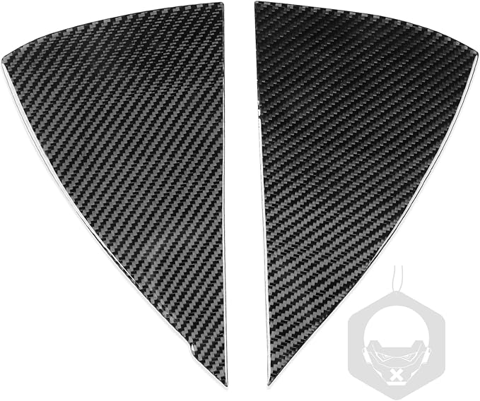Side of Center Console Carbon Fiber Sticker Car Interior Trim Compatible with Tesla Model 3 2024 2025 Accessories Panel Decorative Sticker