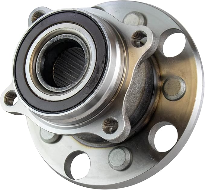 TRQ Rear Left and Right Wheel Bearing and Hub Assembly Set 2 Piece Compatible with 13-20 Lexus GS350 16-20 IS300 16-20 IS350 16-17 GS200t 18-19 GS300 16-17 IS200t 14-15 IS250 F Sport 15-22 RC350