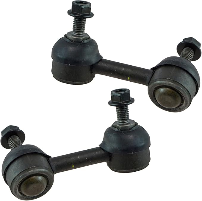 TRQ Rear Sway Bar Stabilizer Link Set Compatible with 2003-2007 Cadillac CTS