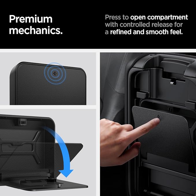 Spigen One-Touch Center Console Hidden Storage Box Designed for Jeep Wrangler and Jeep Gladiator