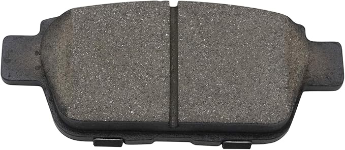 TRQ Rear Brake Pads Ceramic Wear Sensor Hardware Compatible with 2009-2014 Acura TL 2006-2014 Honda Ridgeline