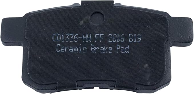 TRQ Rear Brake Pads Ceramic Compatible with 2009-2014 Acura TSX 2008-2017 Honda Accord